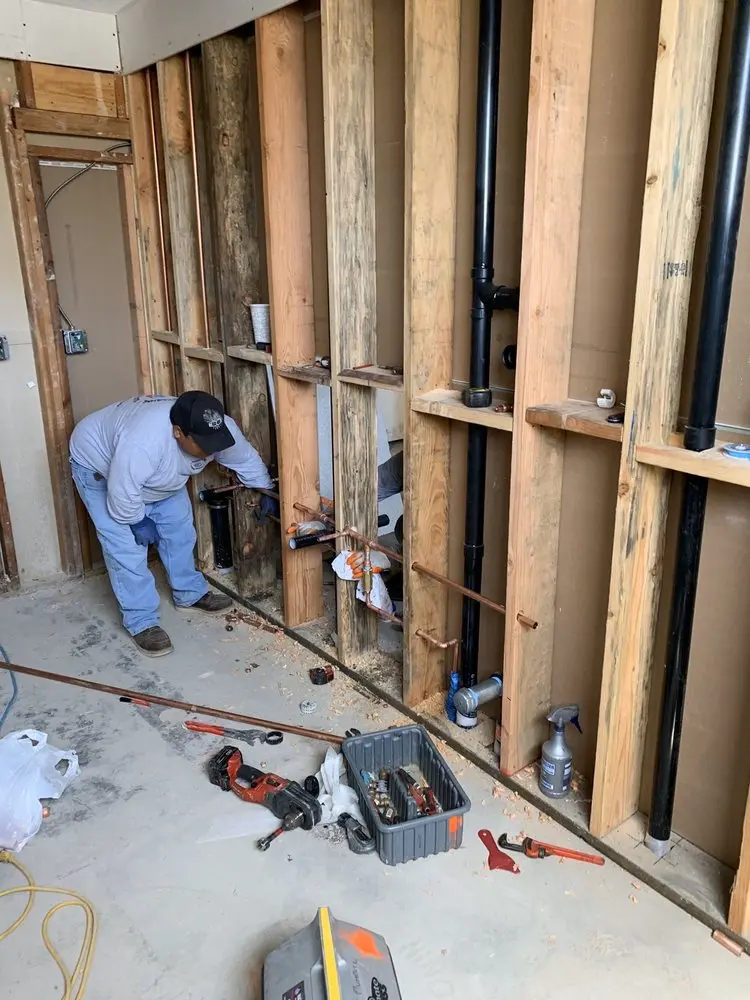 Commercial rough-in plumbing for Gas Line Repair in Rhinebeck